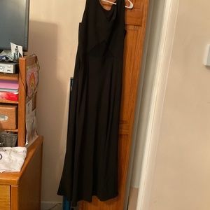 Alex evenings, beautiful, black, sleeveless gown, size 14, new with tags